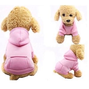 🦋Jecikelon Winter Dog Hoodie Sweatshirts with pocket. 🆕🚭